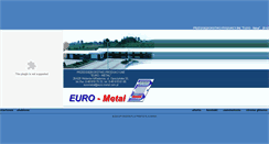 Desktop Screenshot of euro-metal.com.pl