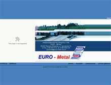 Tablet Screenshot of euro-metal.com.pl